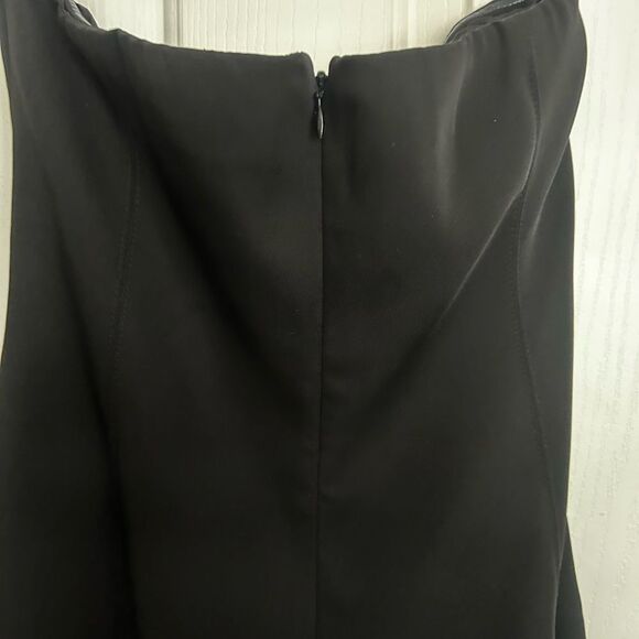 Meshki Marianne Strapless Crepe Midi Dress - Black Medium - Picture 7 of 11